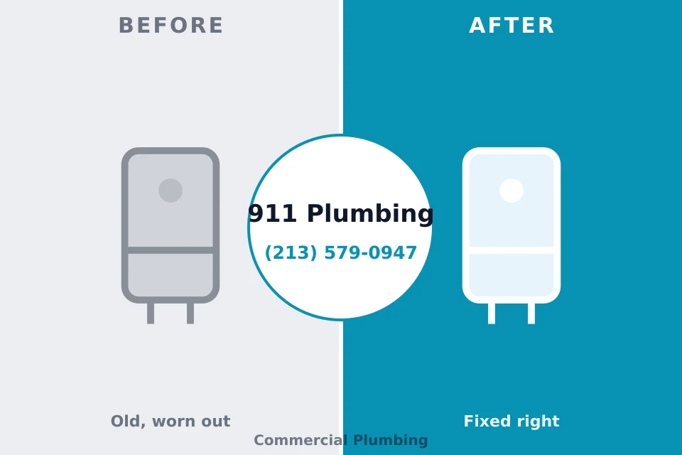 Before and after: plumbing company Elba, AL